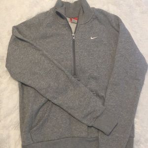 Nike Gray Quarter Zip